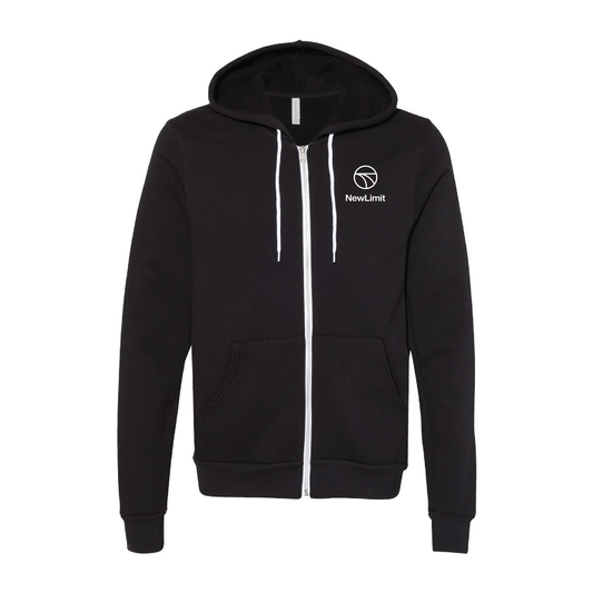 NewLimit Unisex Sponge Fleece Zip Hoodie